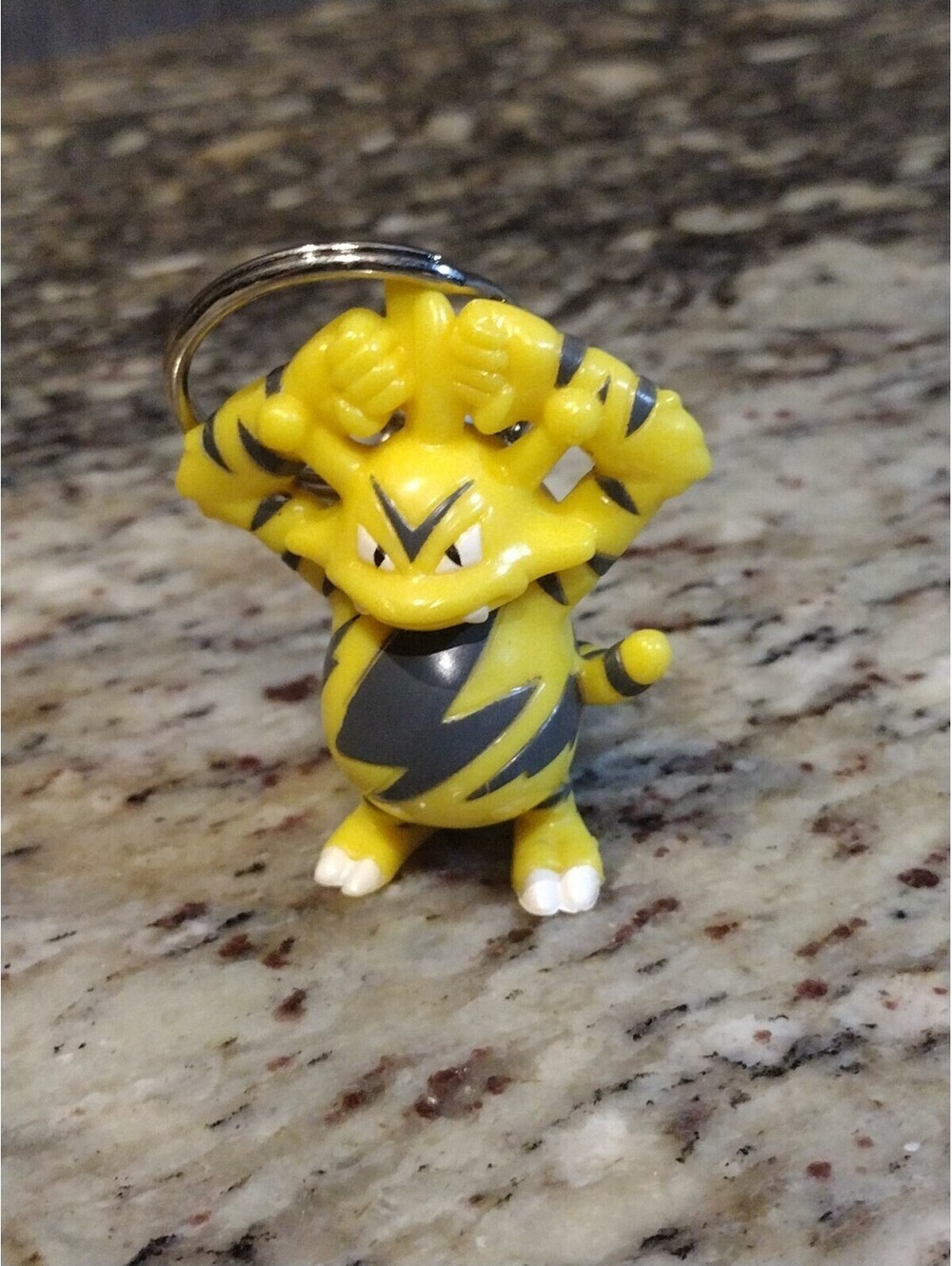 Vintage Electobuzz Figure Keychain Pokemon Burger King Kids 1999 New